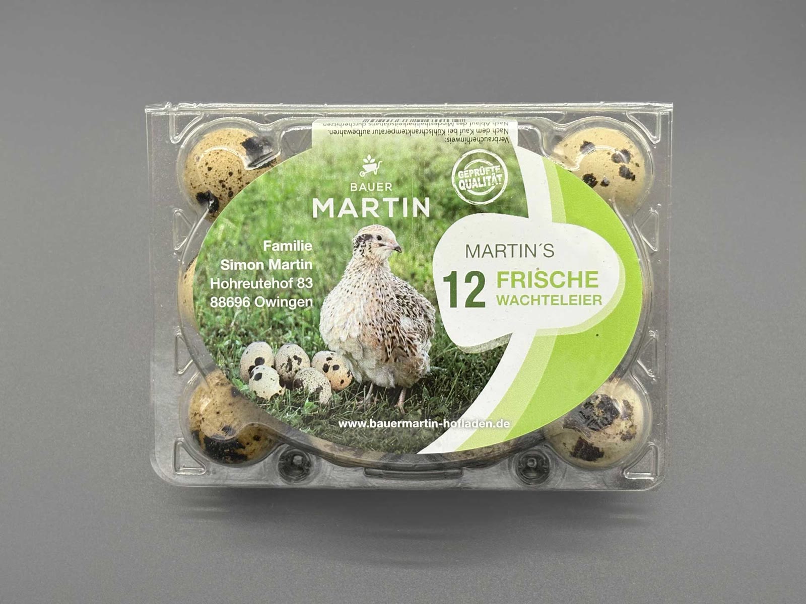 Wachteleier im 12er-Pack